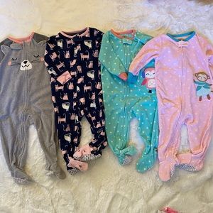 12M girls Carter’s onesies